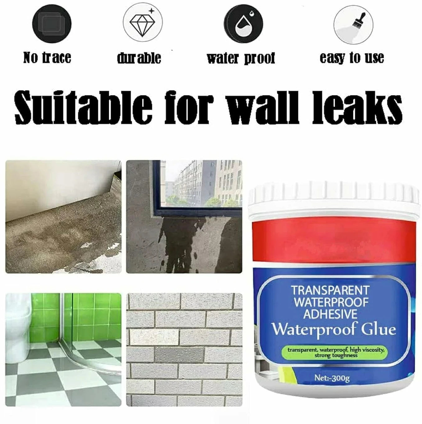 Transparent Waterproof Glue – Buy 1 Get 1 FREE